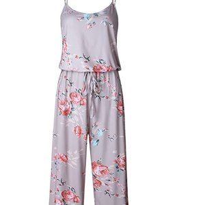 Super comfortable floral pant jumpsuit